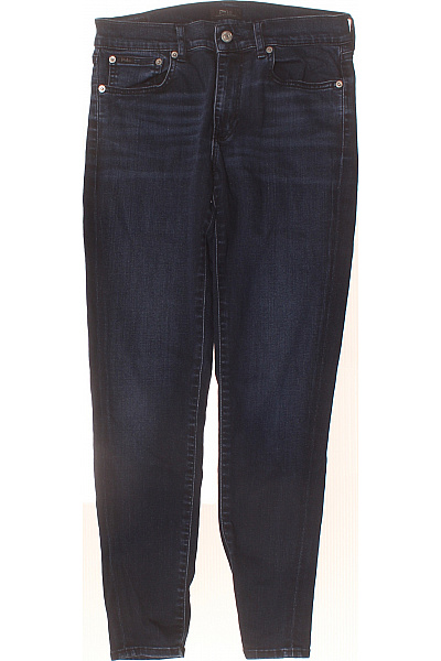 Ralph Lauren Dámské Džíny Strečové úzké S Kapsami Modré Vel. 28