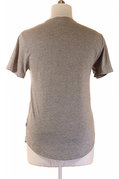 ONLY & SONS Pánské tričko s krátkým rukávem basic jednobarevné šedé Vel. M | ONLY & SONS | obrázek 3