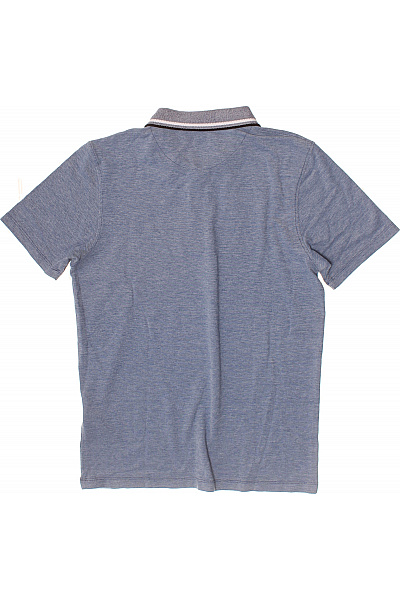 JACK & JONES Pánské modré polo tričko s límečkem a krátkým rukávem Velikost EU M | JACK & JONES | obrázek 2