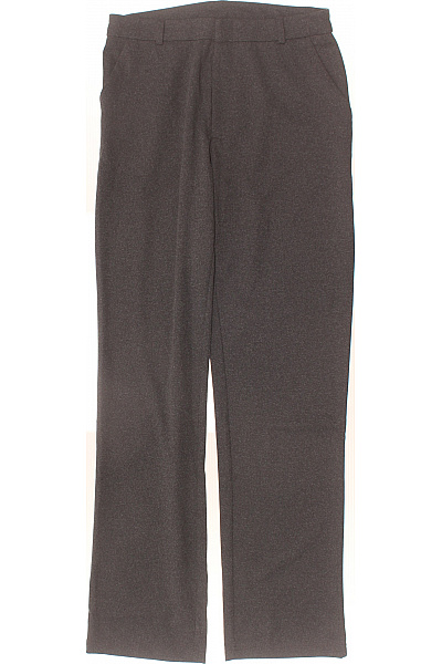 ONLY Dámské elegantní dlouhé rovné kalhoty s kapsami šedé Velikost 34 | ONLY | obrázek 2