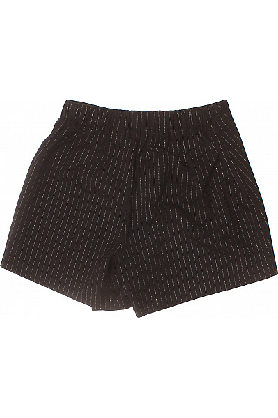 reserved Dívčí černé pruhované kraťasy s knoflíky Vel. 140 | reserved | obrázek 3