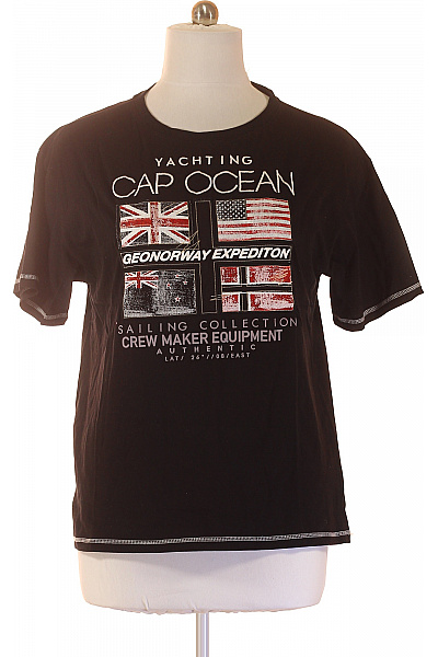 Norway Pánské tričko s krátkým rukávem a potiskem Cap Ocean Vel. EU XL | Norway | obrázek 2