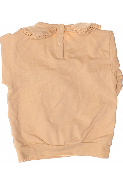 Dirkje Dívčí bavlněná mikina s límečkem béžová Velikost 110 | Dirkje | obrázek 3