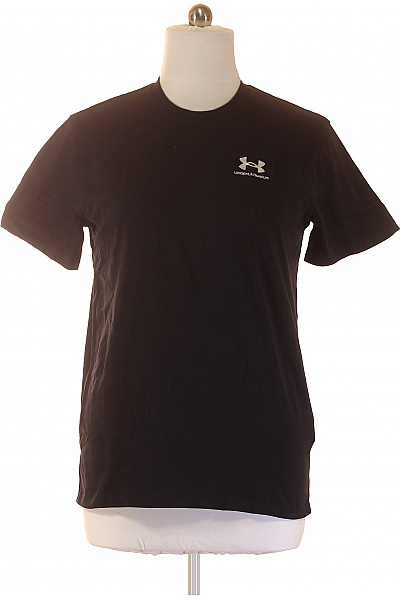 UNDER ARMOUR Pánské tričko s krátkým rukávem jednobarevné bavlněné basic Vel. M | UNDER ARMOUR | obrázek 2