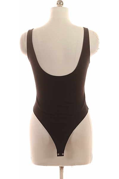Dámské tričko bez rukávů viskózové černé jednobarevné basic Velikost 38 | Unimoda | obrázek 2