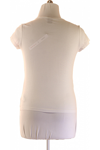 G-Star Dámské bílé tričko s krátkým rukávem basic bavlna Vel. L | G-Star | obrázek 3