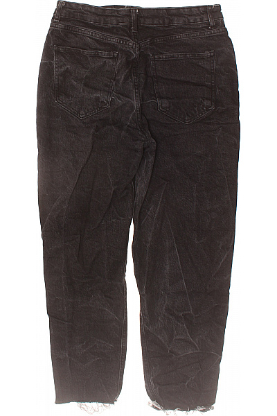 Dámské džíny vysoký pas seprané rovné Vel. 42 | Unimoda | obrázek 2