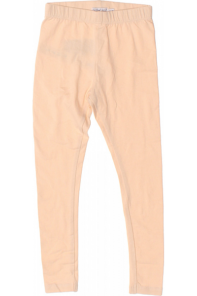 Dirkje Dívčí Bavlněné Legíny Béžové Velikost 104