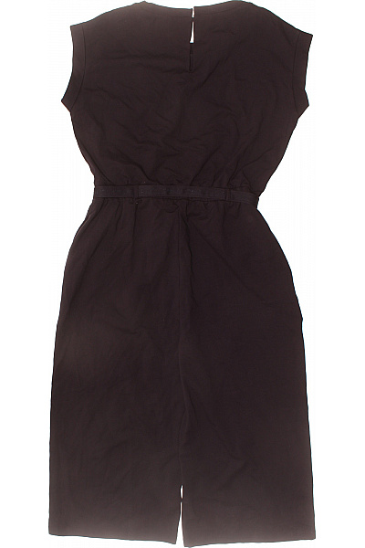 COMMA dámský černý overal s krátkým rukávem a páskem Vel. 42 | COMMA | obrázek 2