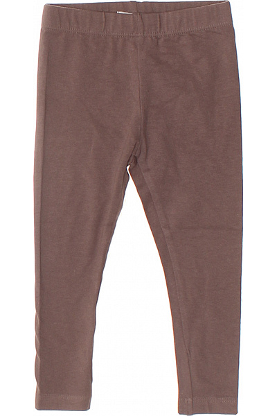 Dirkje Dětské Bavlněné Legíny Hnědé Velikost 86