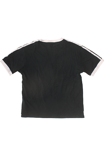ADIDAS Dámské tričko s krátkým rukávem černé basic pruhované Vel. s | ADIDAS | obrázek 3