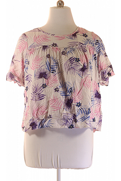 Marks & Spencer Dámská halenka s krátkým rukávem a potiskem květinová Vel. EU 42 | Marks & Spencer | obrázek 2