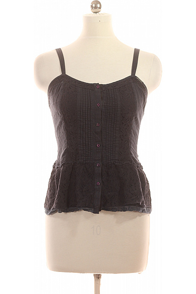 SUPERDRY Dámské bavlněné tílko šedé květinový vzor Velikost EU L | SUPERDRY | obrázek 2