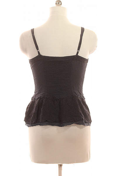 SUPERDRY Dámské bavlněné tílko šedé květinový vzor Velikost EU L | SUPERDRY | obrázek 3