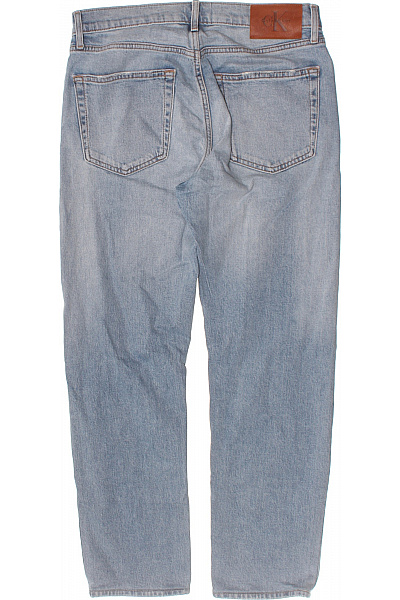 Calvin Klein Pánské džíny modré rovné s dírami vintage Vel. 46 | Calvin Klein | obrázek 2