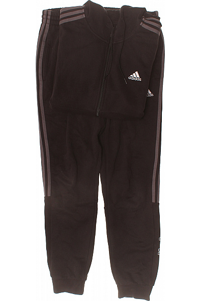 ADIDAS Pánské Tepláková Souprava černé Bavlněné Vel. M