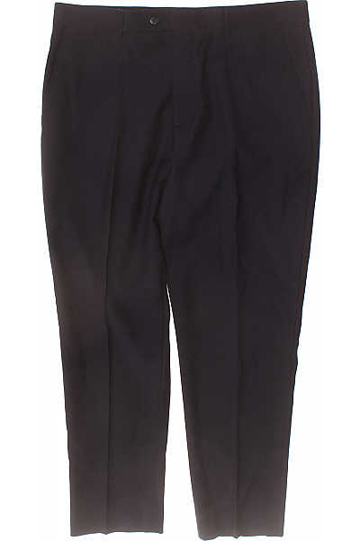 DOUGLAS HAYWARD Pánské vlněné společenské oblekové kalhoty černé Velikost 50 | DOUGLAS HAYWARD | obrázek 4