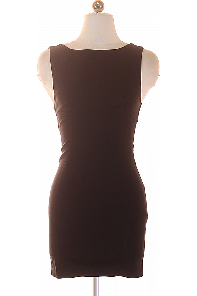 Bershka Dámské černé šaty Bez Rukávů Pouzdrové Elegantní Vel. Xs