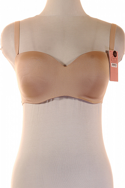 Hunkemoller dámská hladká podprsenka bez ramínek béžová Vel. EU 70E | Hunkemoller | obrázek 2