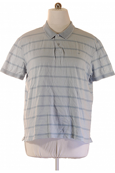 FYNCH-HATTON Pánské pruhované polo tričko s krátkým rukávem Velikost XXL | FYNCH-HATTON | obrázek 2