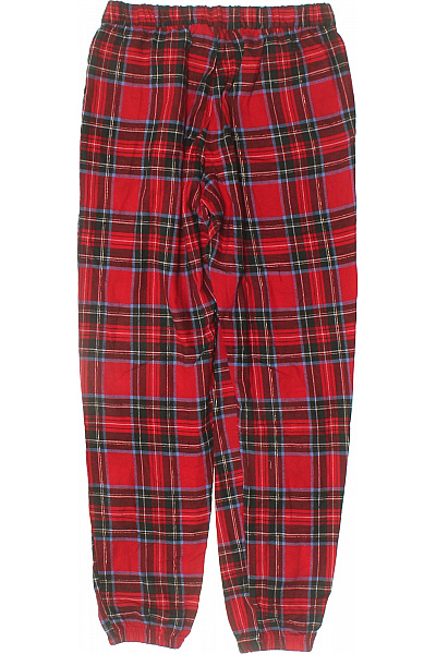 Sisters-Point Dámské červené kostkované bavlněné pyžamové kalhoty Velikost S | Sisters-Point | obrázek 3