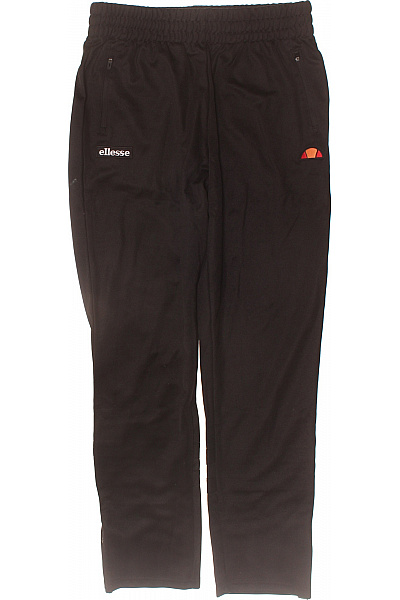 Ellesse Pánské Tepláky Sportovní Volnočasové černé S Kapsami Vel. M