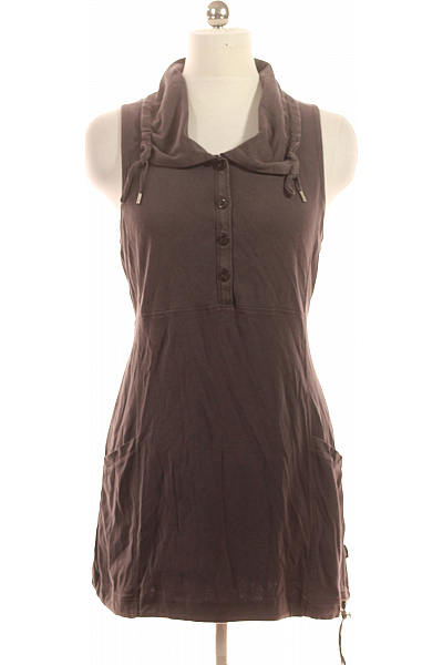 CECIL šaty bez rukávů volnočasové s kapsami hnědé Vel. EU XL | CECIL | obrázek 2