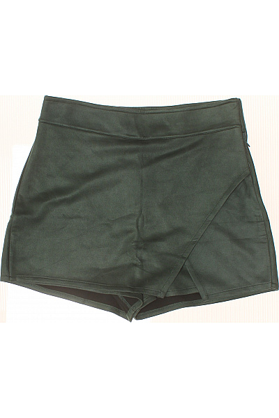 Dámské Krátké Zelené Sukňové Kraťasy Vel. 42