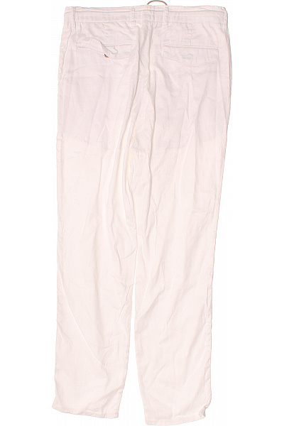 BALDESSARINI Dámské bílé volné kalhoty s gumou v pase Velikost M | BALDESSARINI | obrázek 2