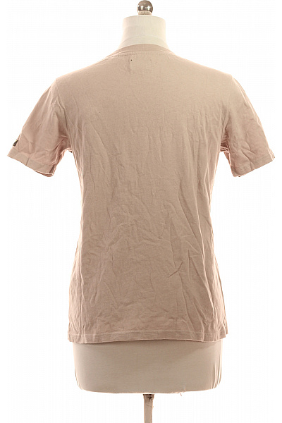 SUPERDRY Dámské tričko s krátkým rukávem a potiskem růžové Velikost 38 | SUPERDRY | obrázek 2