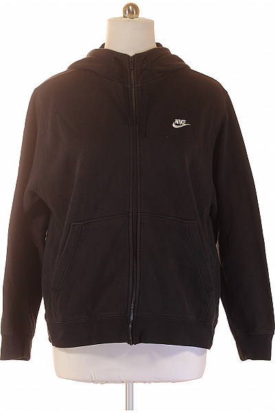 Nike pánská bavlněná mikina s kapucí na zip černá Vel. xl | Nike | obrázek 2