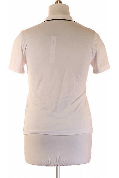 Blauer. Pánské tričko s límečkem a krátkým rukávem bílé Vel. M | Blauer. | obrázek 3