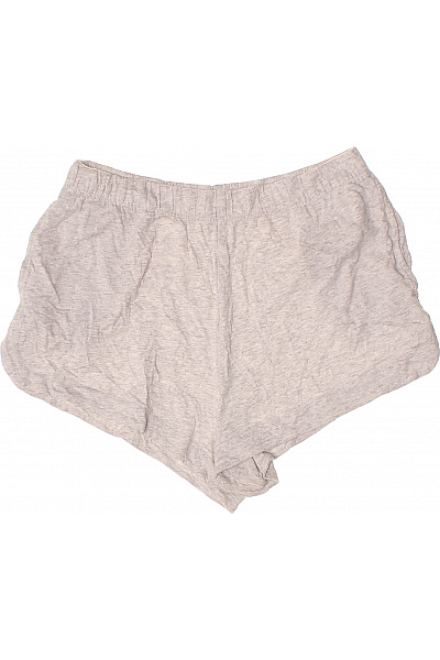 Donna Karan Dámské šedé Kraťasy Sportovní Volnočasové Krátké S Gumou V Pase Velikost EU S