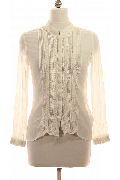 JOSEPHINE&CO Dámská elegantní průhledná košile s dlouhým rukávem a stojáčkem Velikost EU M | JOSEPHINE&CO | obrázek 2