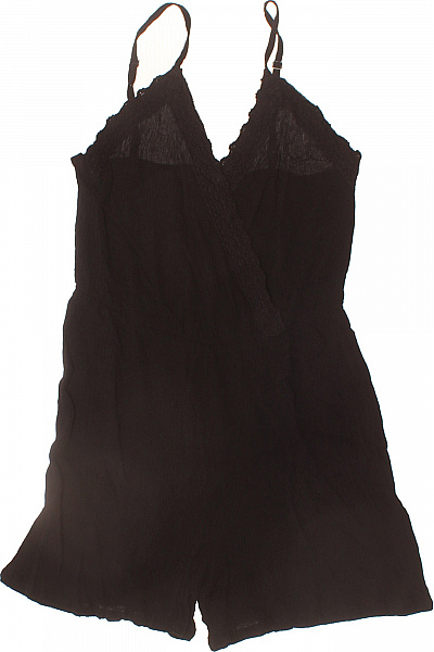 dámský černý overal krajkový letní Vel. EU 34 | Unimoda | obrázek 2