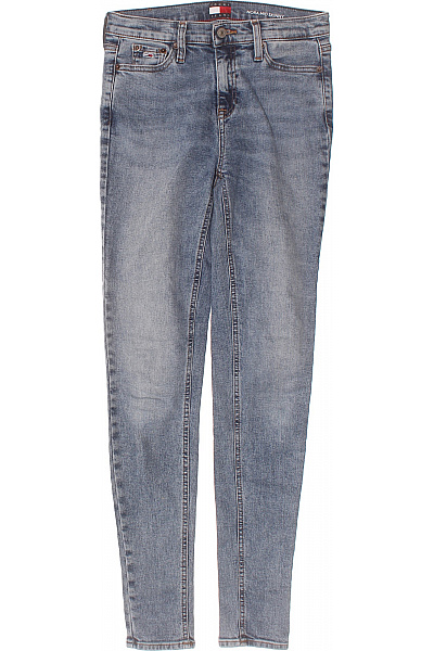 TOMMY HILFIGER Dámské Džíny Skinny Strečové Modré Vel. 26/32