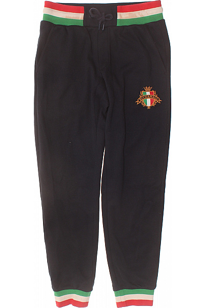 RUCK & MAUL Pánské Tepláky černé Sportovní Volnočasové S Kapsami Velikost S