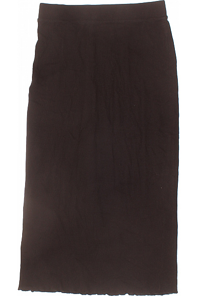 Dámská černá pouzdrová sukně ke kolenům Vel. XS | Unimoda | obrázek 3