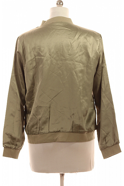 LAWRENCE GREY Dámská bomber bunda lesklá zlatá moderní bomber styl Velikost EU 40 | LAWRENCE GREY | obrázek 3