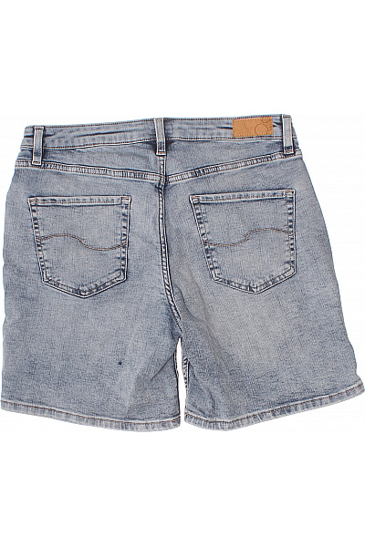 FAIR WEAR Dámské modré džínové kraťasy s kapsami volnočasové krátké Velikost EU W38 | FAIR WEAR | obrázek 3