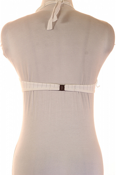 LA PERLA Dámské plavky za krk pruhované s kamínky sexy Vel. DE 70C | LA PERLA | obrázek 2