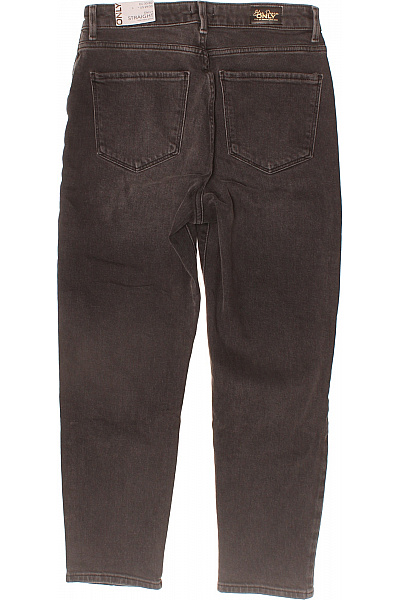 ONLY Dámské džíny volné s vysokým pasem bavlněné šedé Vel. 30 | ONLY | obrázek 2