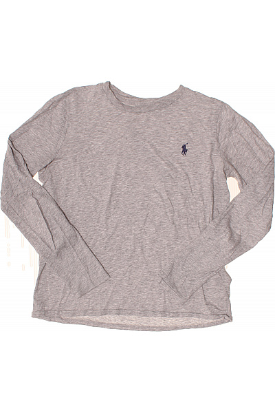 Ralph Lauren Dámské tričko s dlouhým rukávem šedé jednobarevné basic Vel. s | Ralph Lauren | obrázek 2