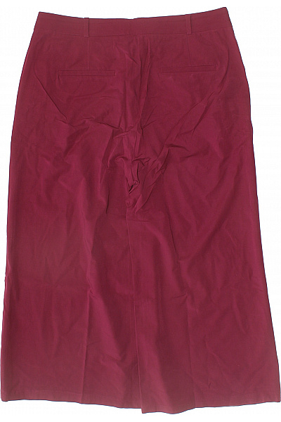 COMMA Dámské vínové culottes volnočasové elegantní široké s kapsami pod kolena Velikost 42 | COMMA | obrázek 2