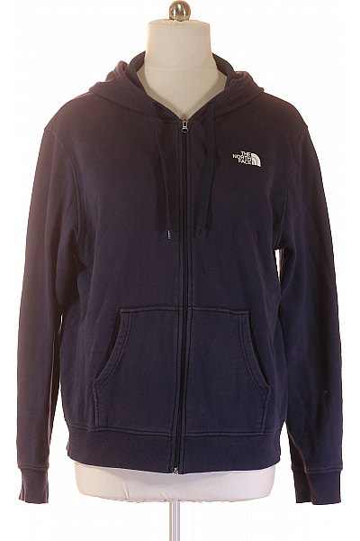 THE NORTH FACE Pánská tmavě modrá mikina s kapucí a výšivkou na zip Vel. xl | THE NORTH FACE | obrázek 2