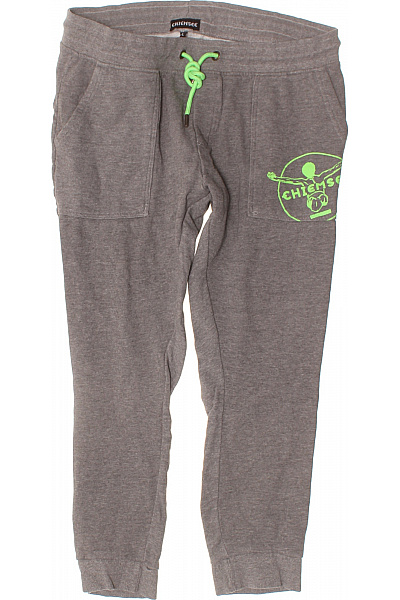 CHIEMSEE Dámské tepláky šedé s potiskem sportovní volnočasové bavlněné Vel. EU L | CHIEMSEE | obrázek 2