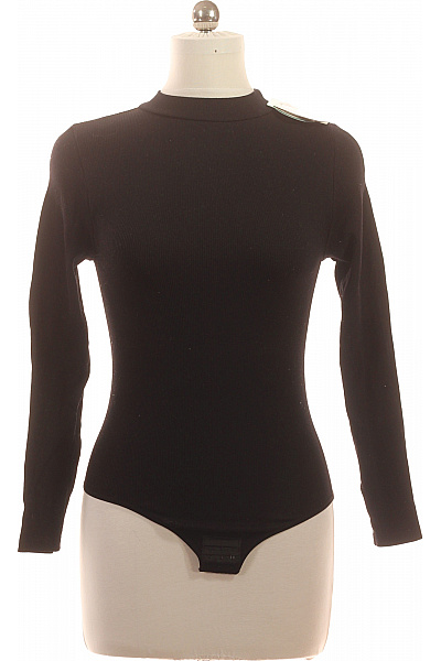 Magic Body Fashion Dámské černé tričko s dlouhým rukávem a rolákem basic Velikost L | Magic Body Fashion | obrázek 2