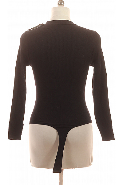 Magic Body Fashion Dámské černé tričko s dlouhým rukávem a rolákem basic Velikost L | Magic Body Fashion | obrázek 3