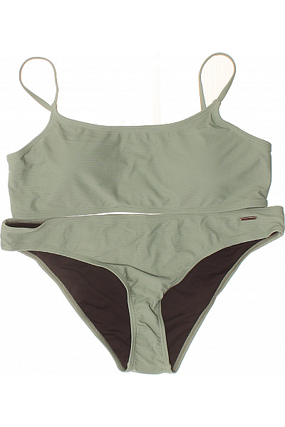 PROTEST Dámské žebrované Bikiny Zelené Velikost XXL