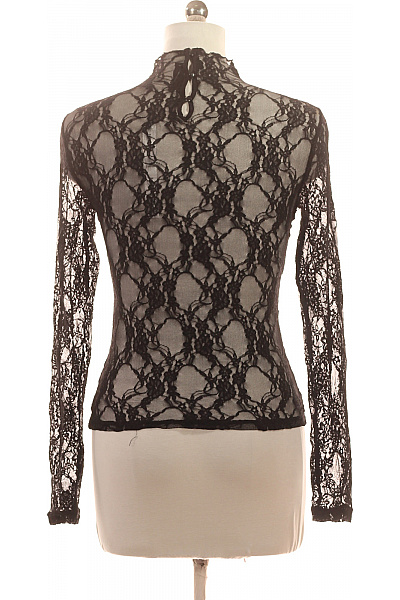 Dámská krajková halenka se stojáčkem a dlouhým rukávem Vel. EU M | Unimoda | obrázek 3